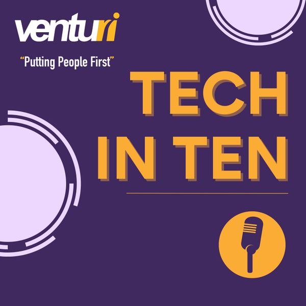 Tech in ten podcast cover